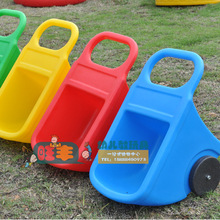 花园手推车 幼儿园早教儿童感统训练器材滚塑平衡车小推车