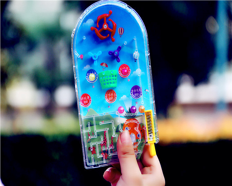 20个亲子互动弹珠游戏智力迷宫弹射玩具卡通弹珠盘创意新品3-14岁