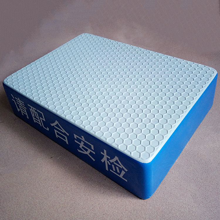 方形安检台 玻璃钢安检站台 方形机场地铁站岗台玻璃钢安检站台