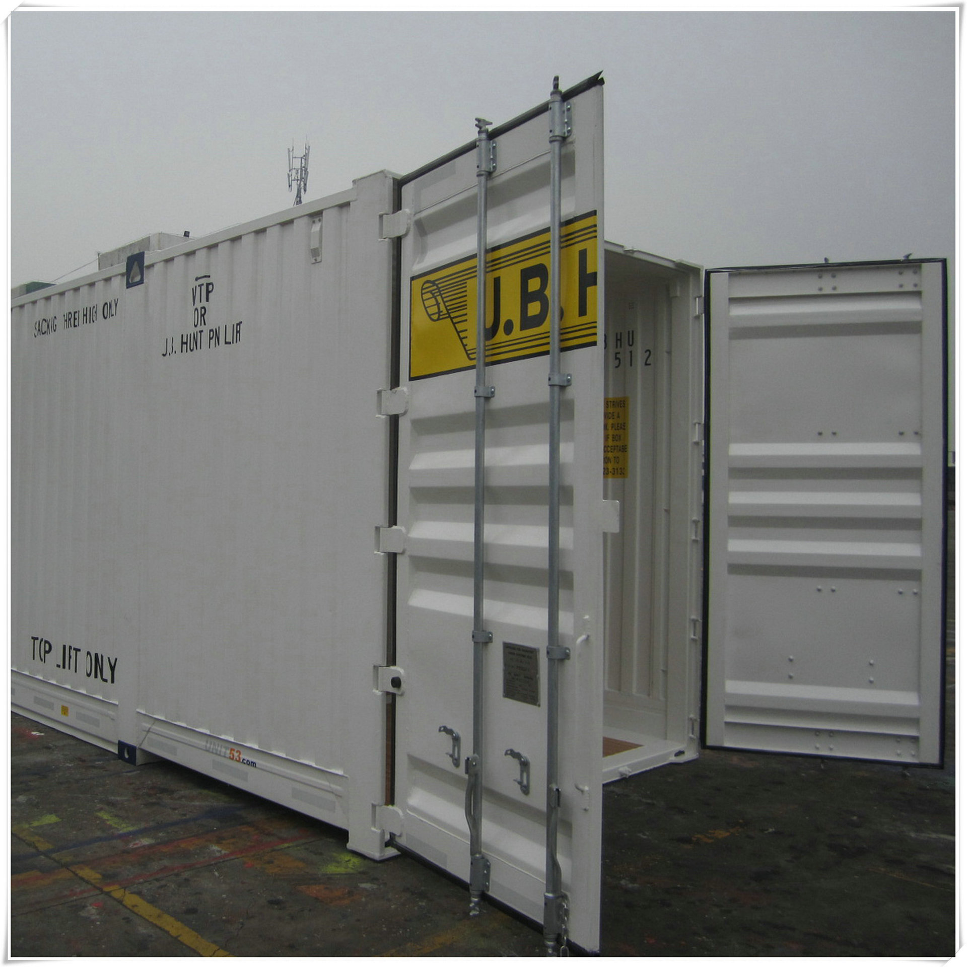 广州集装箱超高箱锁杆焊接超高柜全新非标定制锁杆