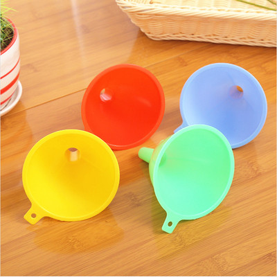 一元店3个装塑料油漏酒漏液体漏斗 一件代发