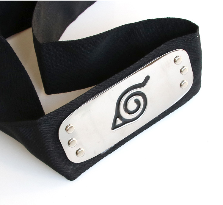 火影护额木叶鸣人卡卡西小樱四代目头带头巾升级版140cm带长