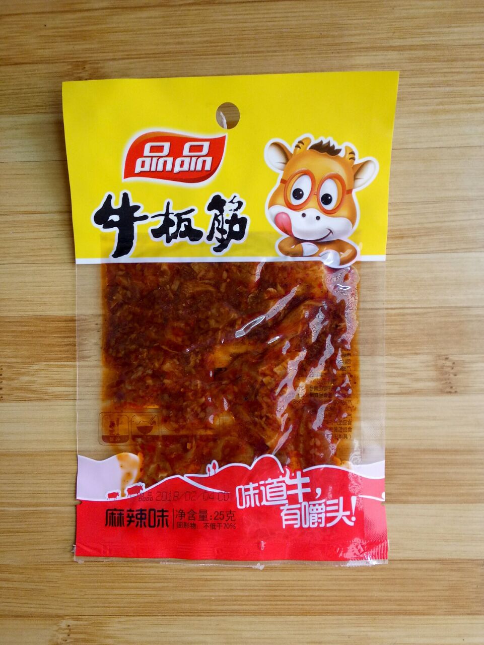 品品牛板筋25g*10袋麻辣烧烤味小包装  休闲零食 批发