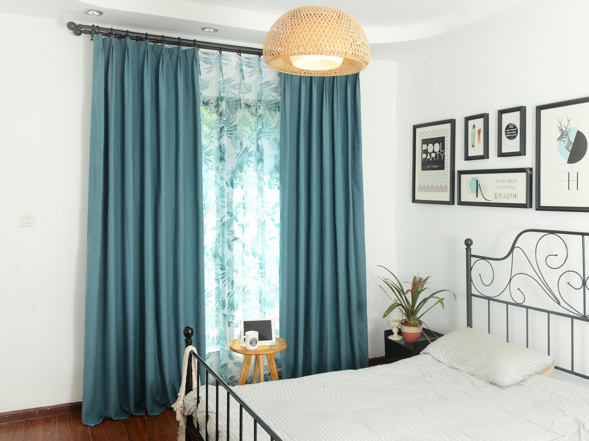 柯桥 棉麻磨毛窗帘 纯素色窗帘布 遮光布 窗纱 淘宝代理 提供图片