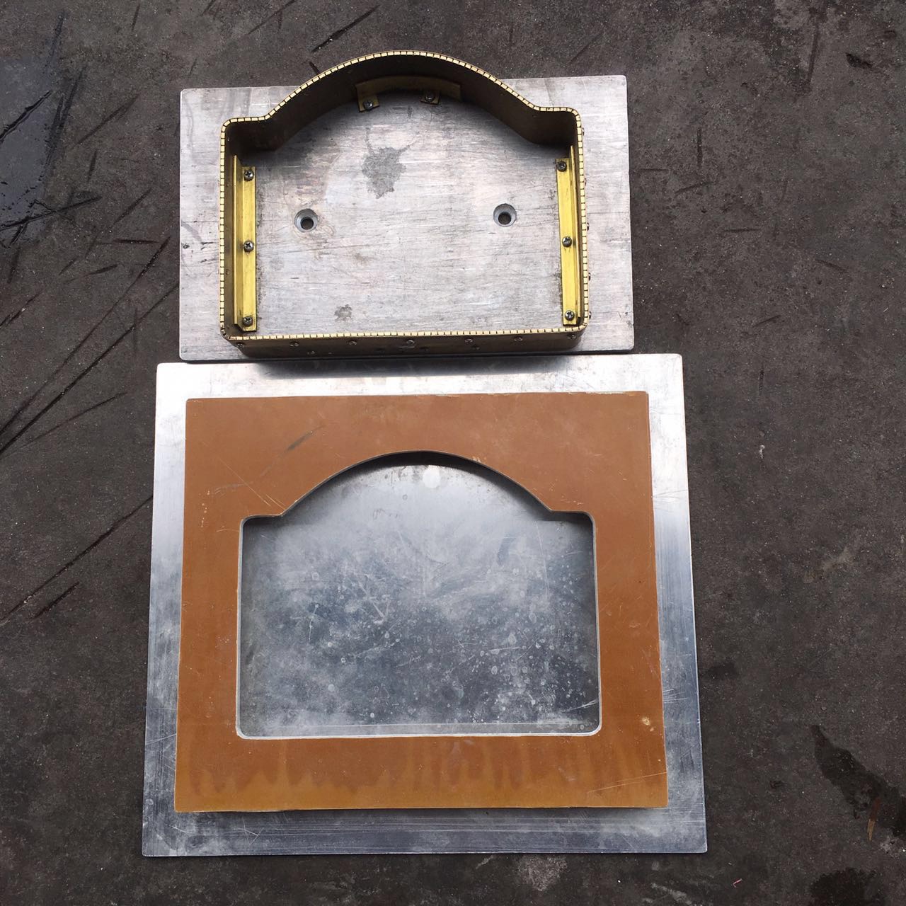 高周波吸塑盒热压模具