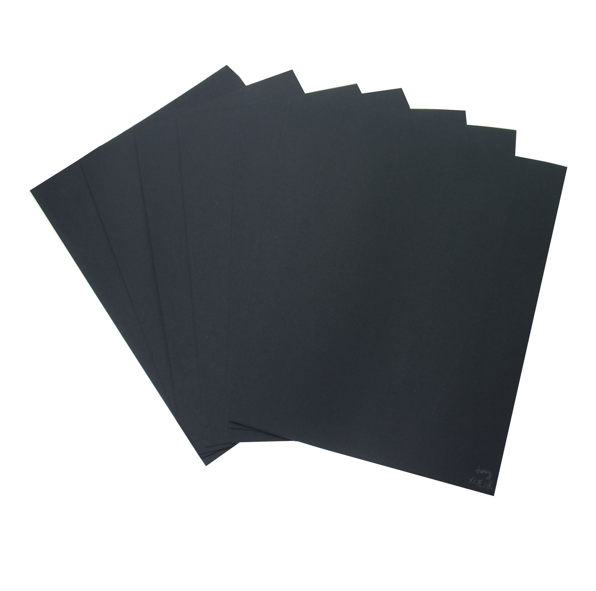 供应大量的250g纯木浆黑卡纸卷筒 包装黑卡纸