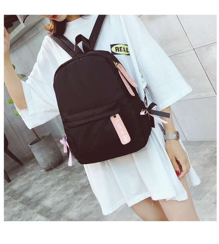 2022 New Korean Style Simple Girl Heart Preppy Style Backpack Schoolgirl's Schoolbag School Bags