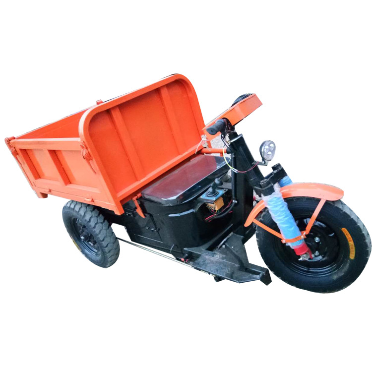昌达机械供应工地电动三轮车电动三轮翻斗车家用小型电动三轮车