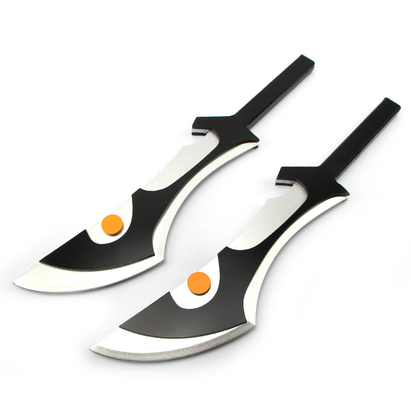 凹凸世界cosplay周边动漫道具武器莱娜武器双刀短刀蜂后之刺木刀