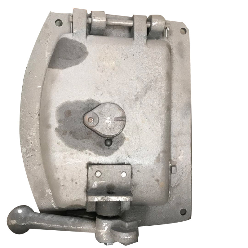 厂家定制加工锅炉方形炉门弧形弓形炉门看火门铸铁炉门 锅炉配件