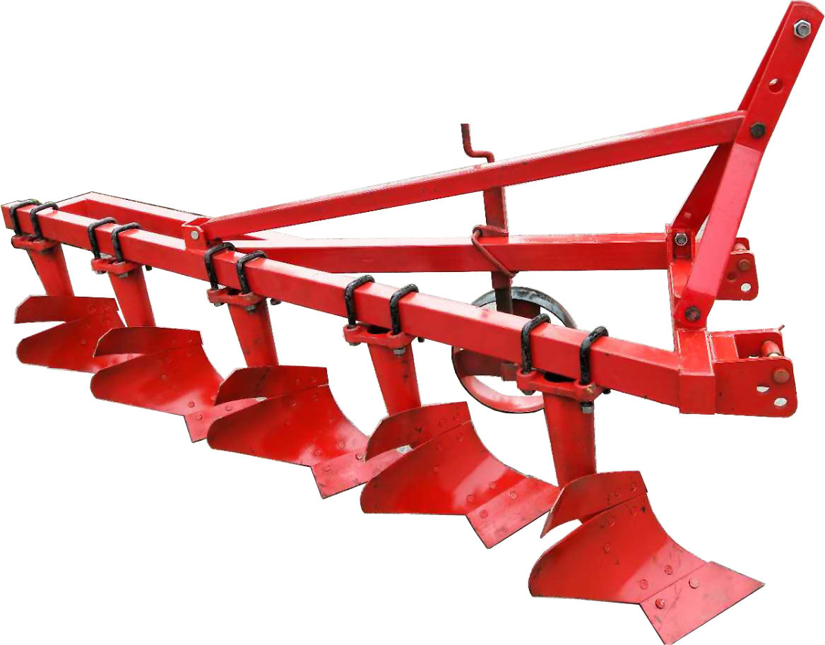 1l-425铧犁 铧式犁50-80马力四轮拖拉机带动 耕深四铧犁水田犁