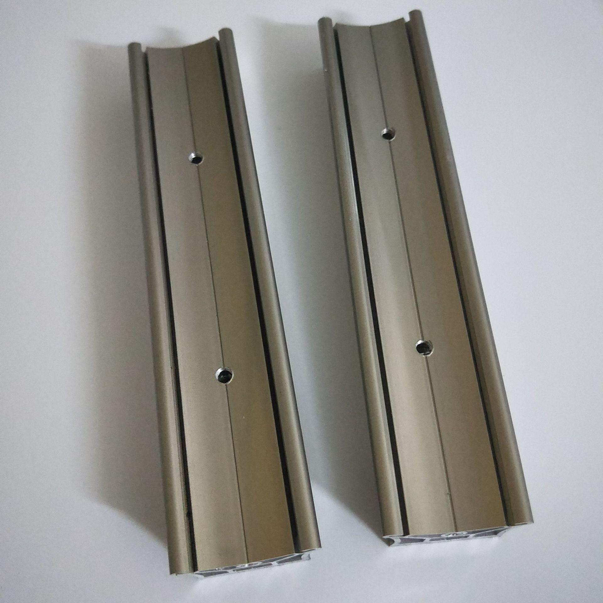 厂家生产供应 工业电泳表面铝型材 香槟色铝合金 可来样加工定制