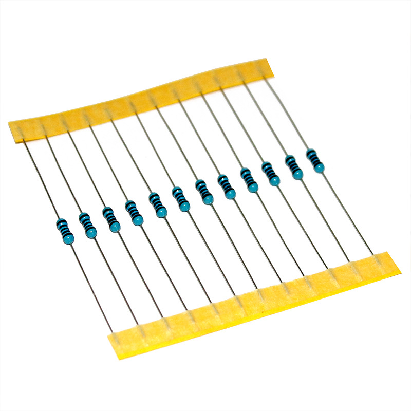 批发常用30种阻值每种20个 1/4w五色环电阻1%精密度 金属膜电阻器