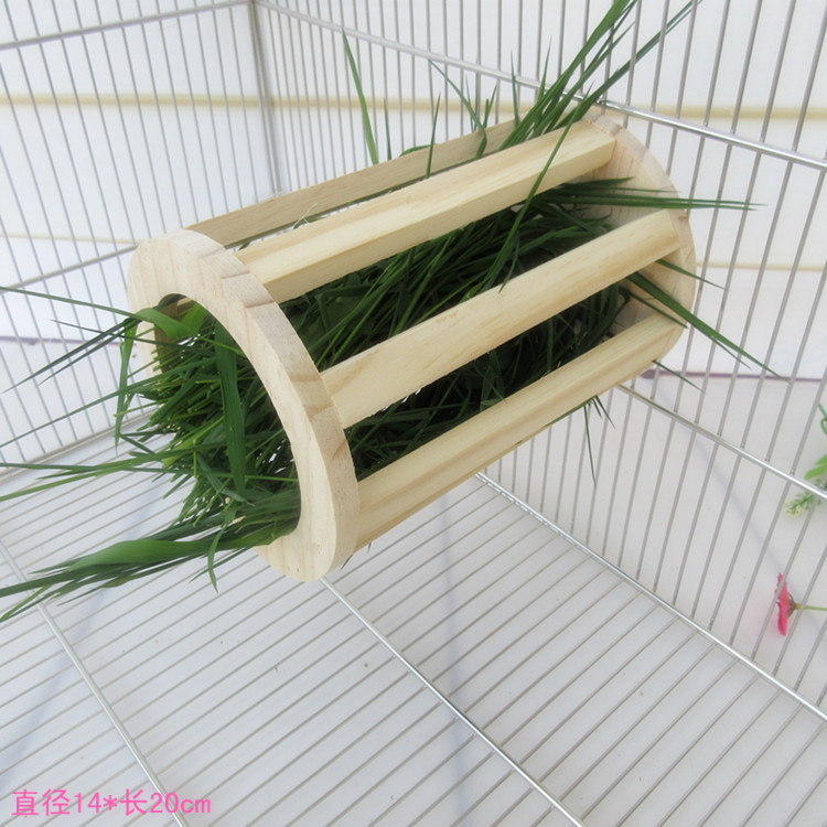 兔子木制草架食盆 兔子草架豚鼠草架龙猫草架可固定 小宠用品