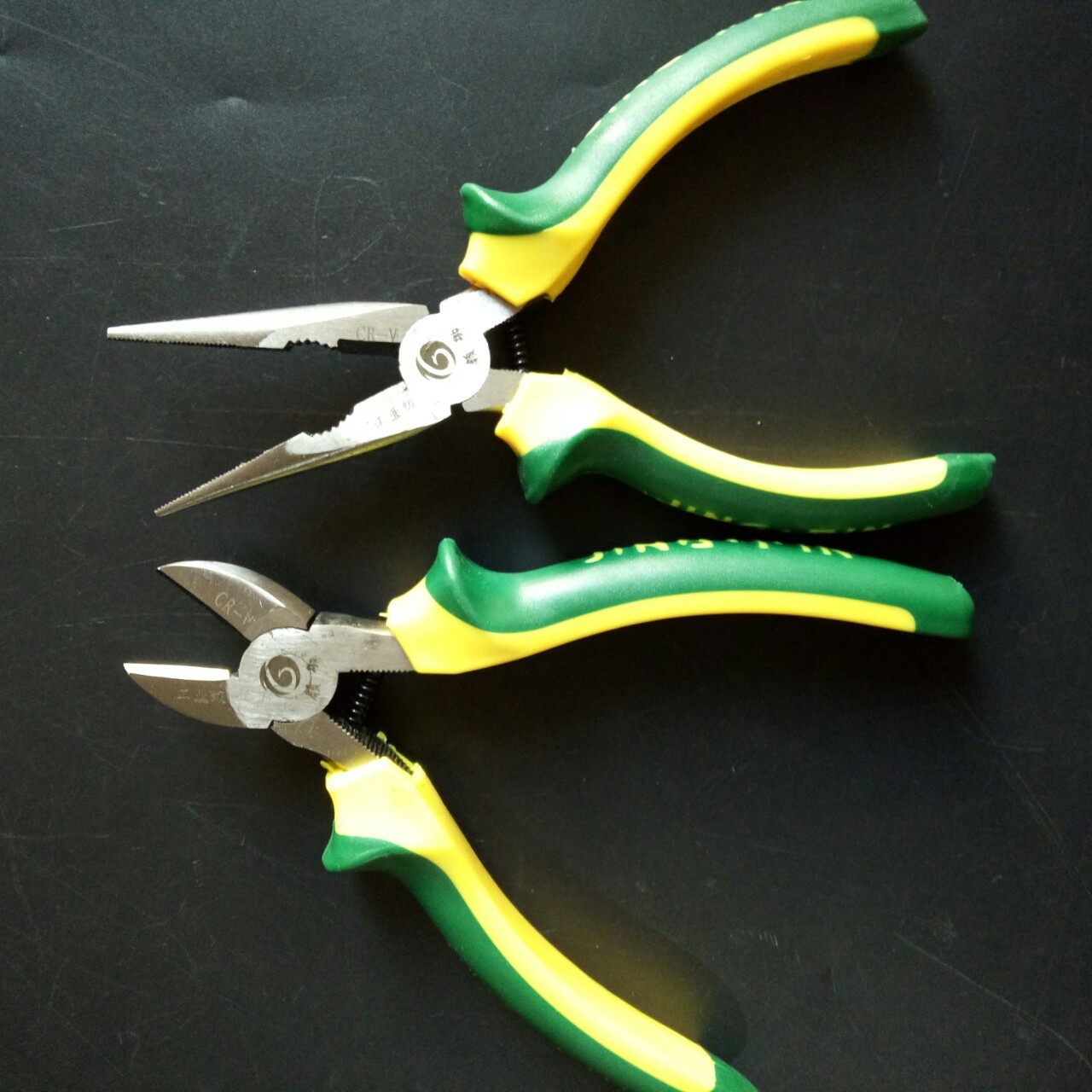 批发领御6寸钢丝钳手钳子6寸尖嘴/斜嘴钳平口老虎钳钢丝钳子