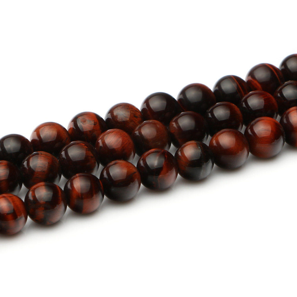 6mm 8mm 10mm 虎眼石珠子 手链项链饰品珠子