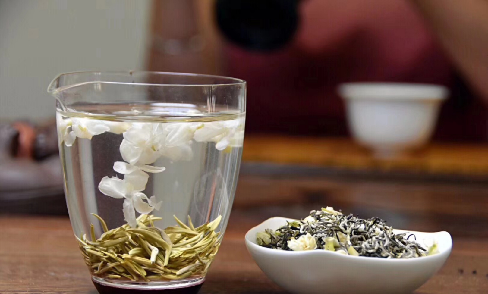 茉莉飘雪 花果茶花茶茉莉花茶 茶叶散装 一件代发