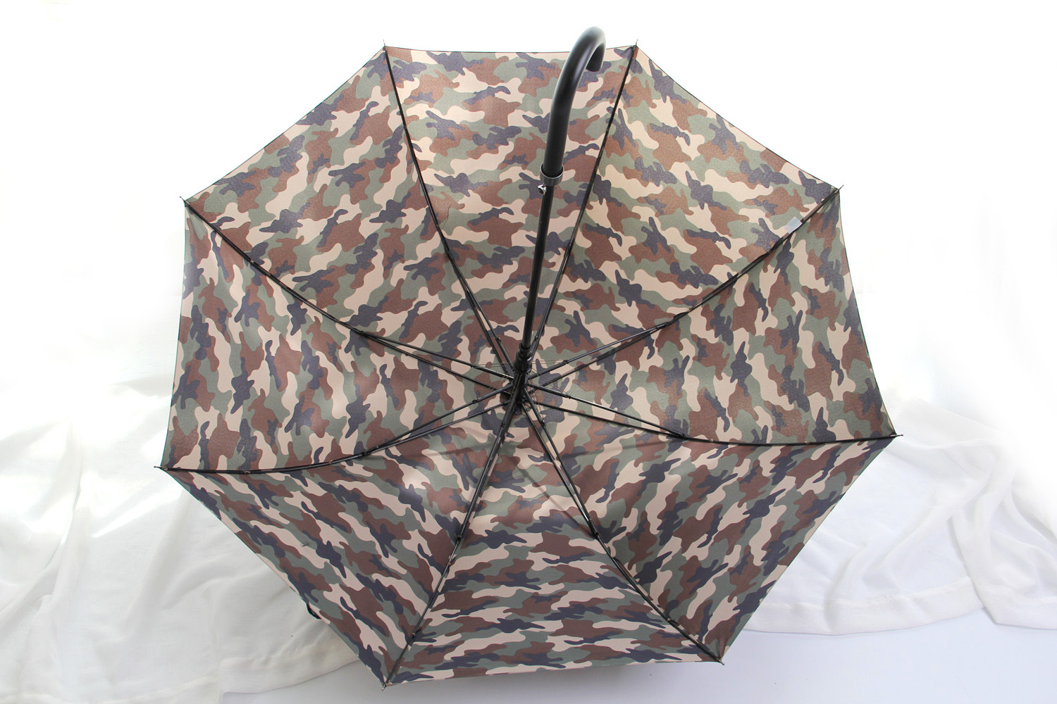 军旅风商务伞创意迷彩绿折叠全自动伞10骨超大伞男女情侣伞晴雨伞