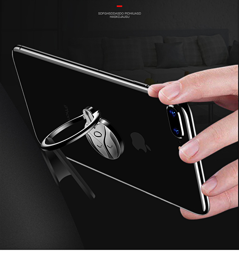 totu 狗年定制哈皮狗支架 360度旋转锌合金支架 手机平板指环支架