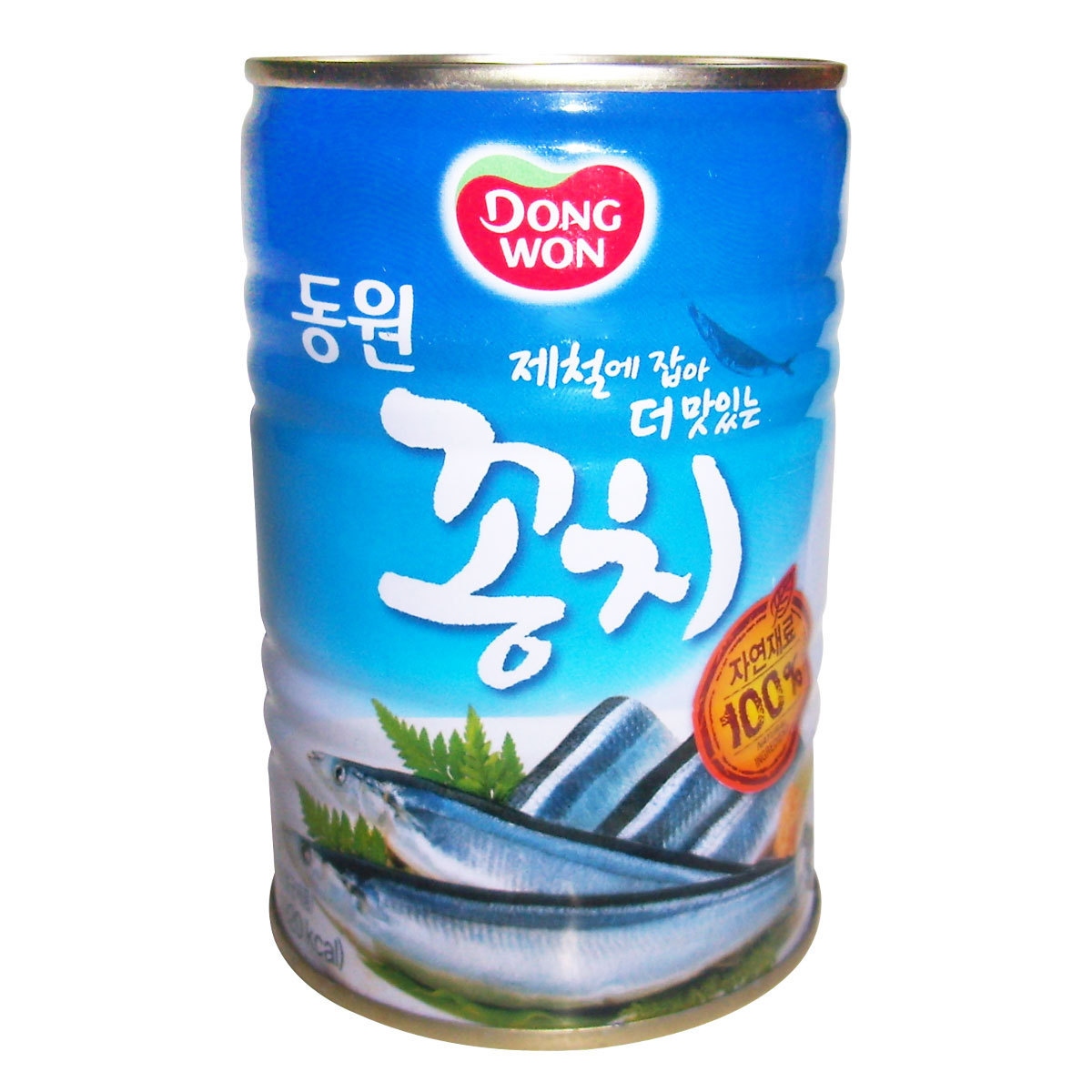 韩国进口东远秋刀鱼罐头400g即食秋刀鱼罐头dongwon