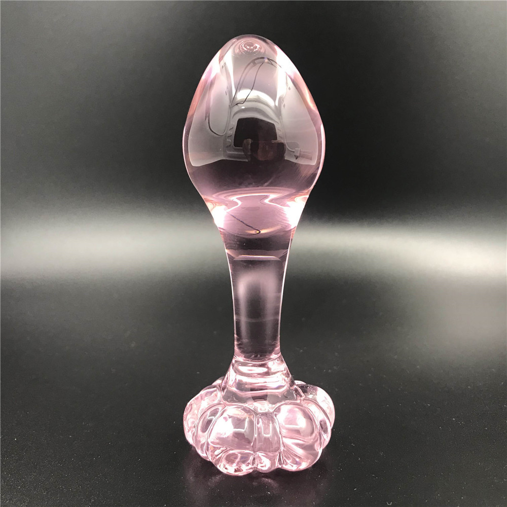 zcz水晶玻璃阳具后庭肛塞男女用自慰器具成人情趣性用品性工具