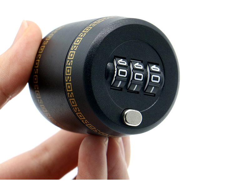 红酒密码锁塑料瓶数字锁三位密码锁酒瓶盖锁防盗锁圆锁洋酒锁