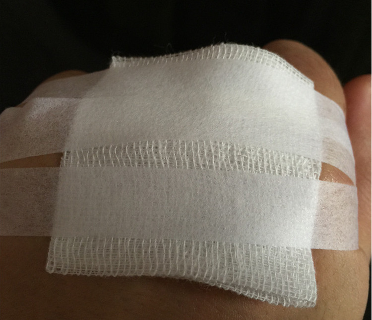 英文包装医用纱布片脱脂gauze pad8层单片独立包装医用纱布块