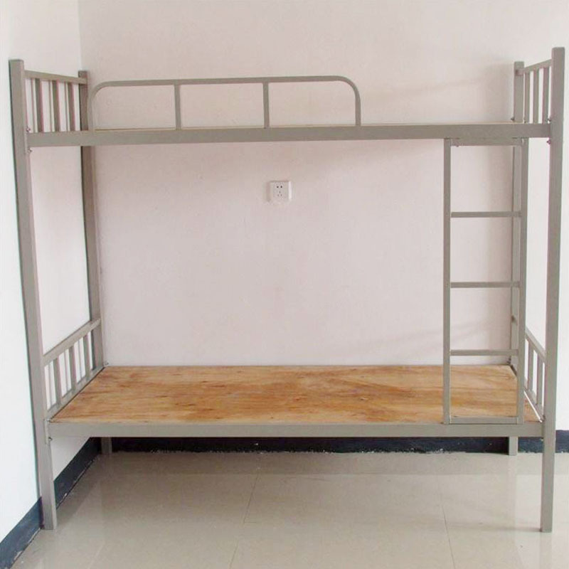 厂家批发学校公司工厂职员宿舍上下床 成人上下两层铁床