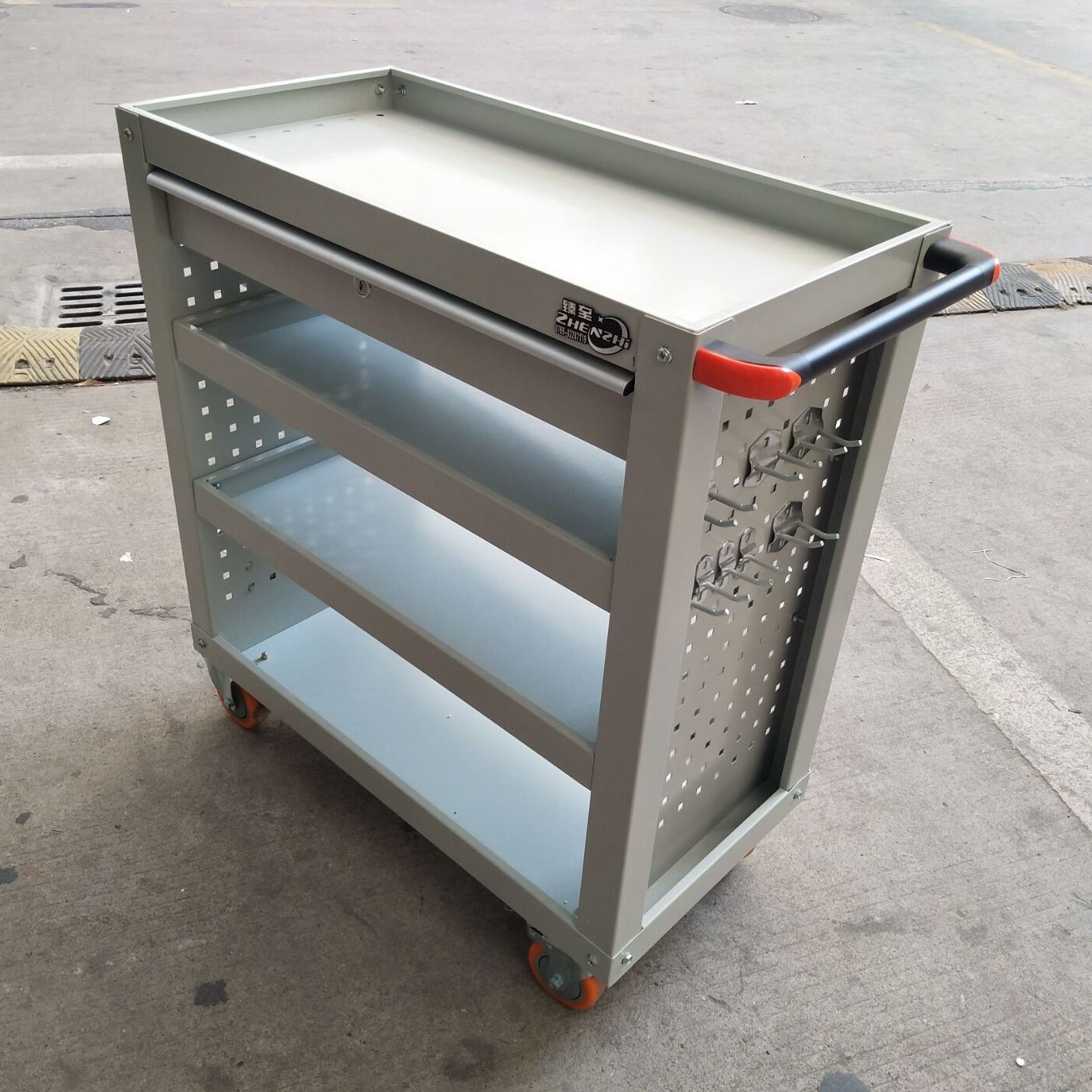 轻型工具车 四层带抽多功能工具车 轻型工具车 东莞工具车