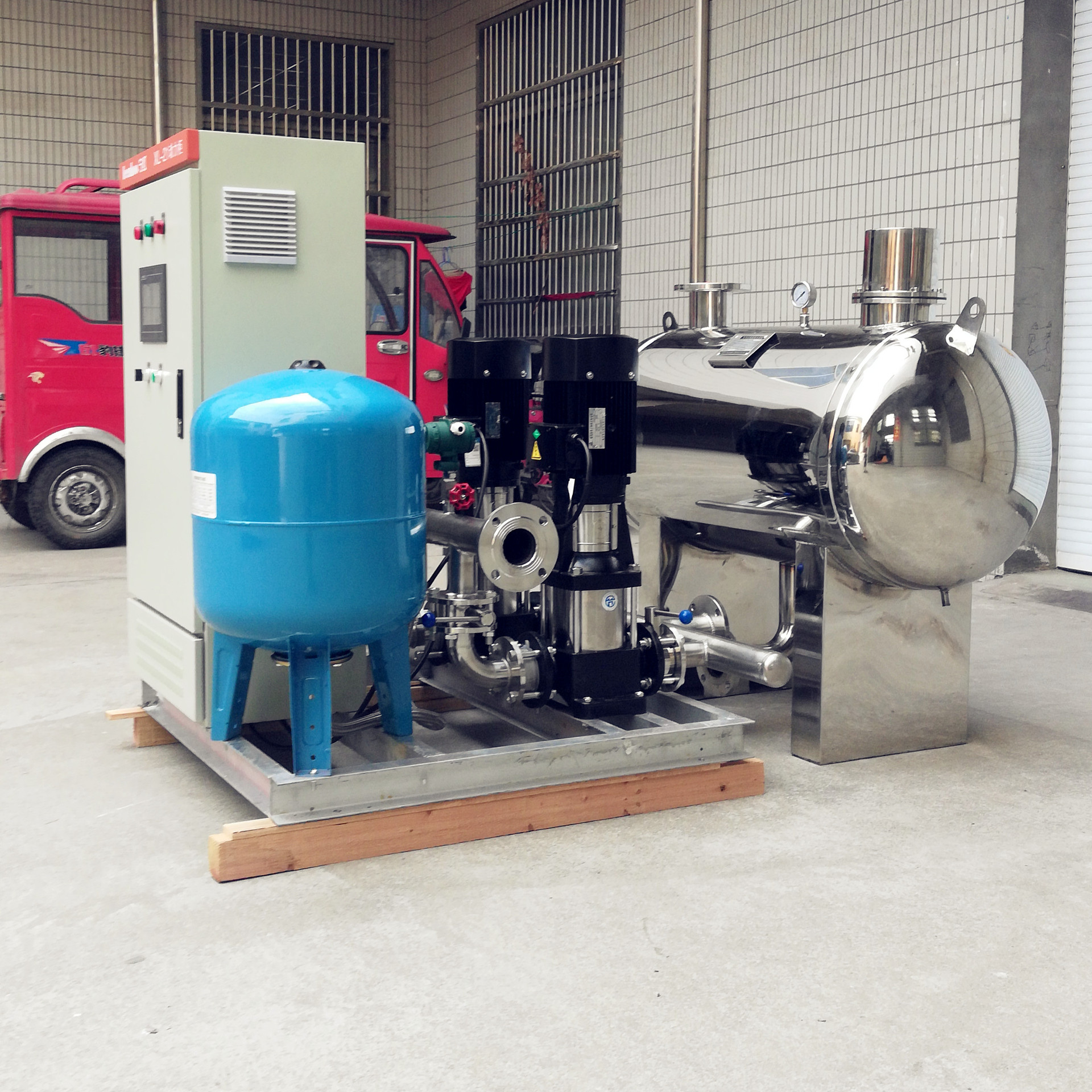 源头厂家二次加压供水设备无负压恒压变频供水设备定制给水装置