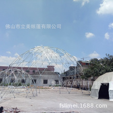 定制户外车展路演商业庆典展览活动篷房20米半透明球形帐篷