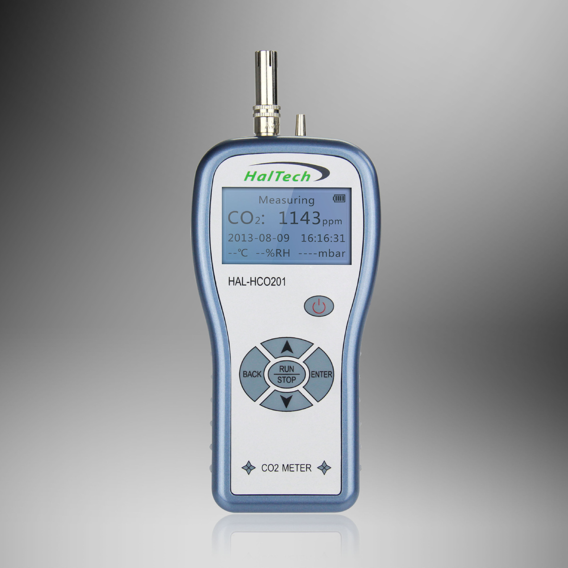 haltech赛纳威高精度手持式二氧化碳co2气体检测仪halhco201