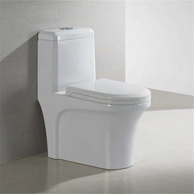 泰岳家用雪花釉抽水马桶座便器虹吸连体式缓冲静音盖板陶瓷坐便