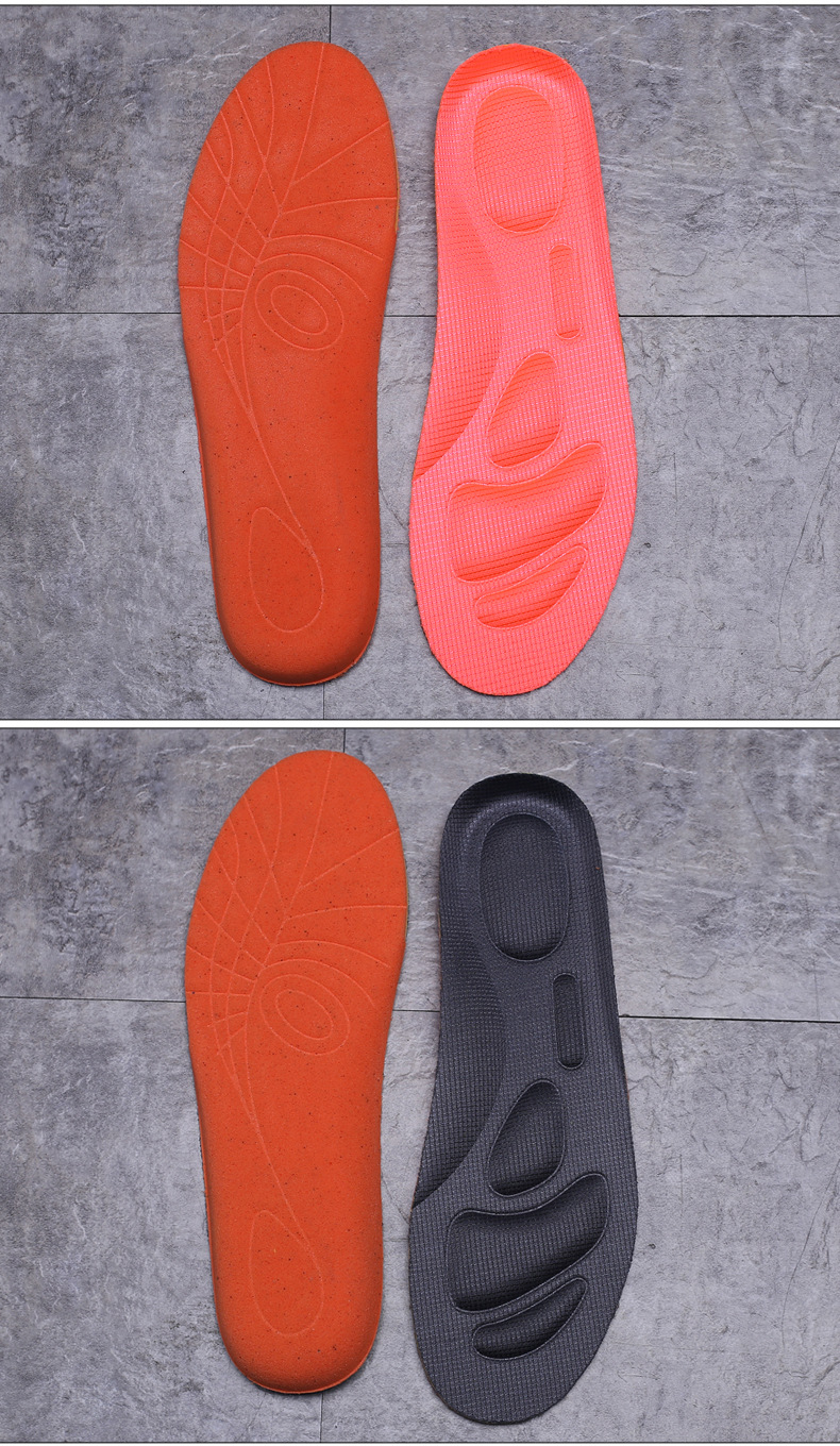 新款透气吸汗5d大力棉运动鞋垫网购火爆款鞋垫批发厂家一件代发