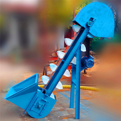 瓦斗式提料机 th250环链钢斗上料机 垂直斗式提升机