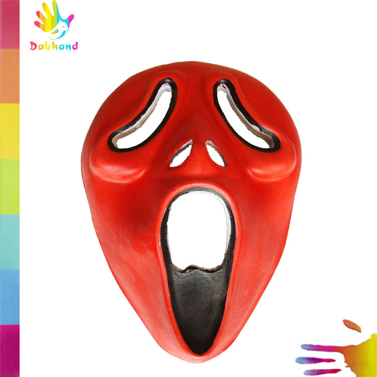 [妙手] 万圣节鬼面具 儿童手工创意diy涂鸦彩绘纸浆 早教益智玩具