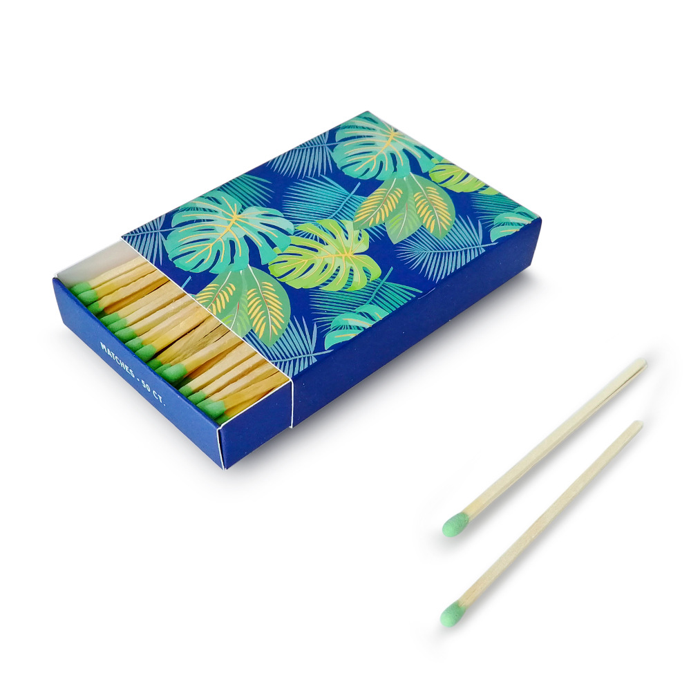 个性化火柴盒设计 10cm粉头火柴 口红式广告宣传火柴