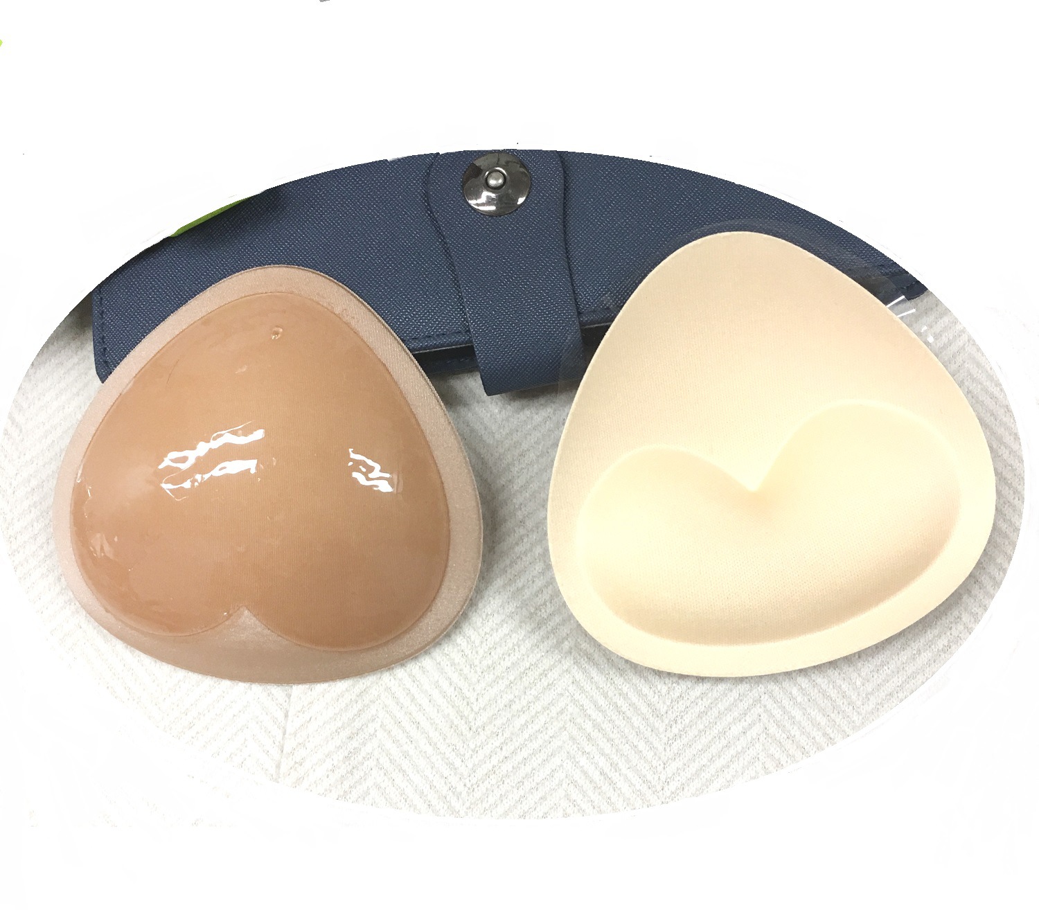 文胸新品心形海绵插片 加厚硅胶内衣胸垫 自粘魔术小胸增大上托