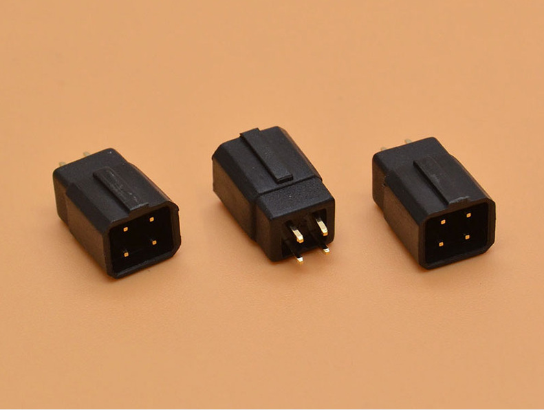 auto摄像头连接器方四pin插针