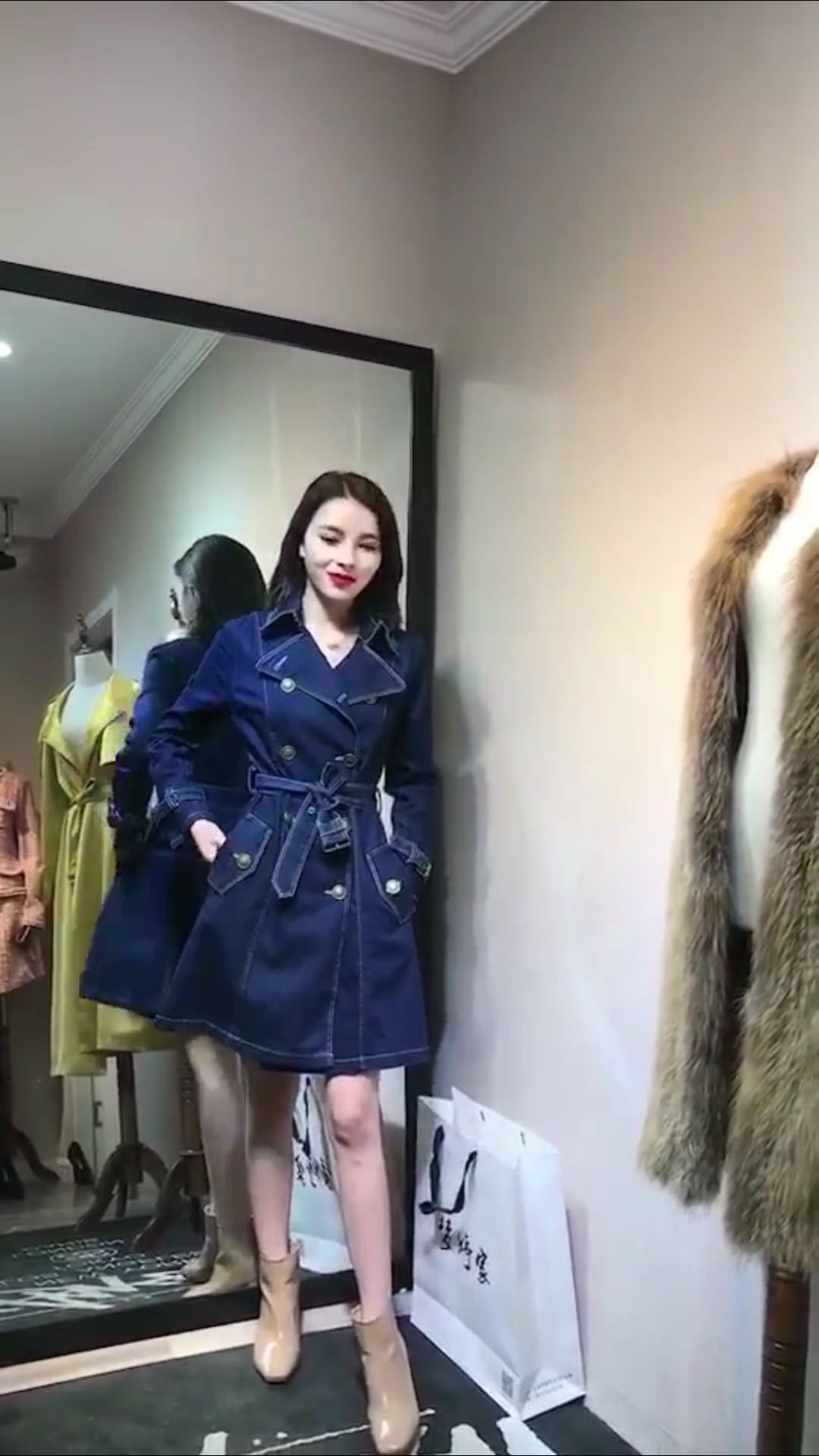 义乌梦婷家女装高品质时尚大牌牛仔外套