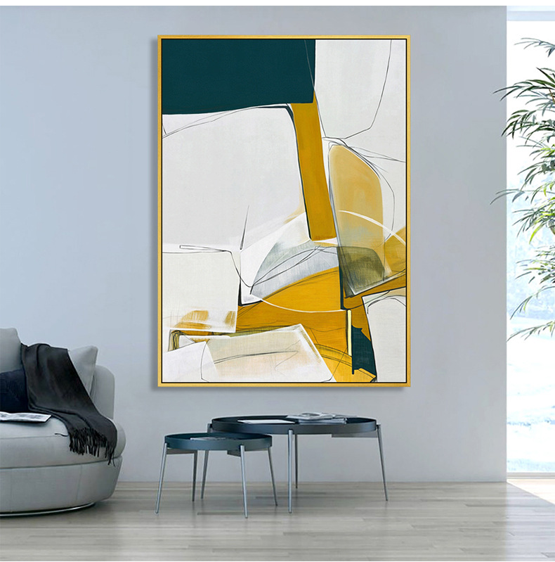 材质 实木 油画布画芯 风格 现代简约 货号 ka61 品牌 怡然画业 形状