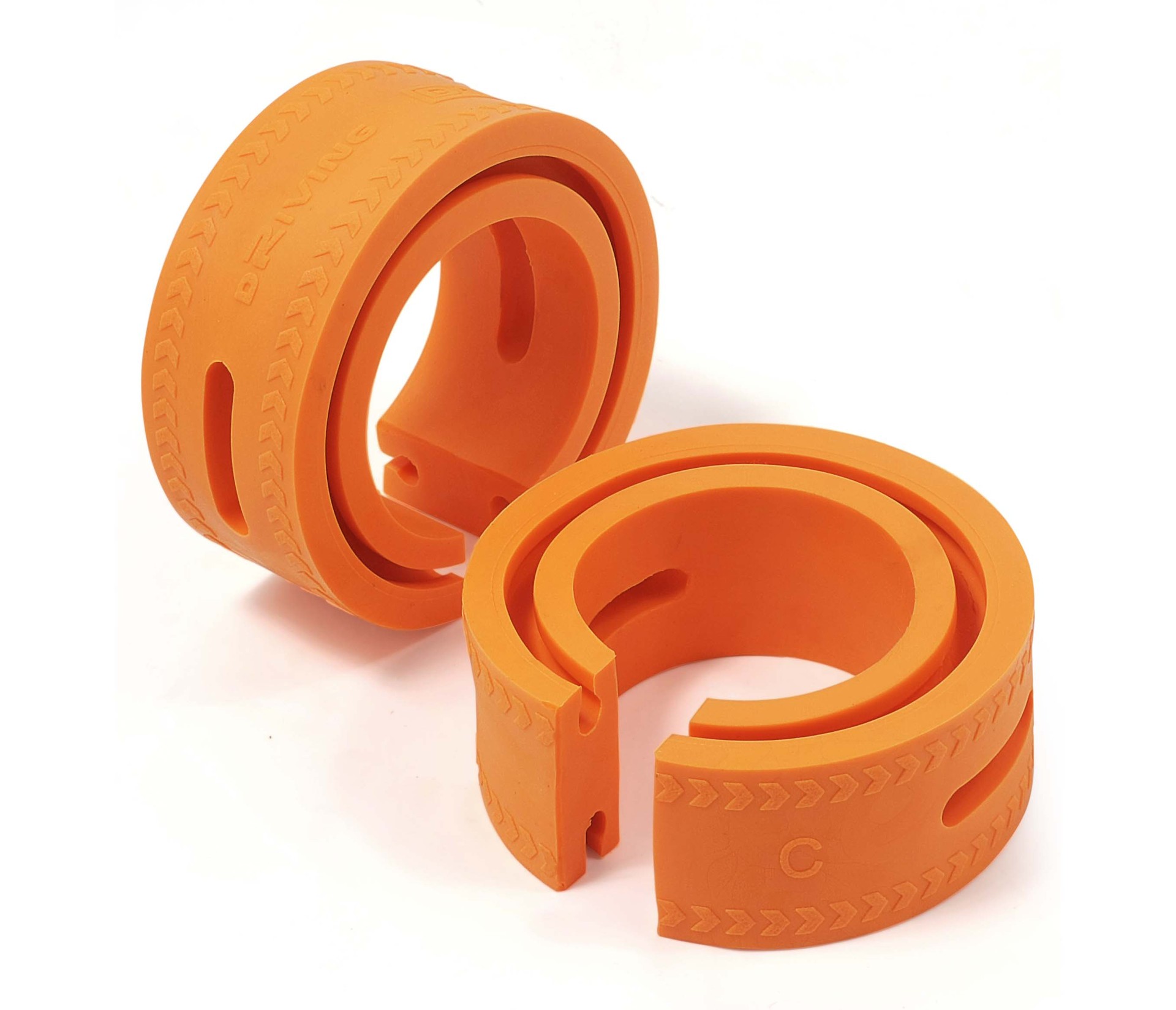 厂销a a型橙色汽车弹簧缓冲胶 减震器 避震胶一盒2个-阿里巴巴