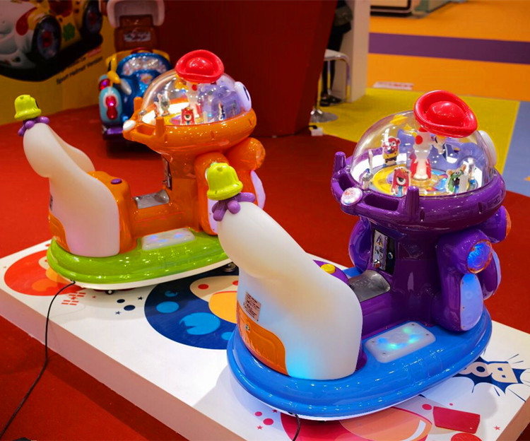 新款儿童电动星际章鱼摇摇车厂家直销优有乐摇摆机儿童电动玩具车