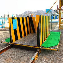 生产伸缩式卸料平台 安全标准化高空作业平台 工地吊料平台