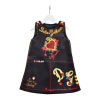 Mica bar Kids in Europe and America 2019 Digital printing girl love Dress One piece On behalf of Children Skirt summer Mica bar Kids in Europe and America 2019 Digital printing girl love Dress One piece On behalf of Children Skirt summer