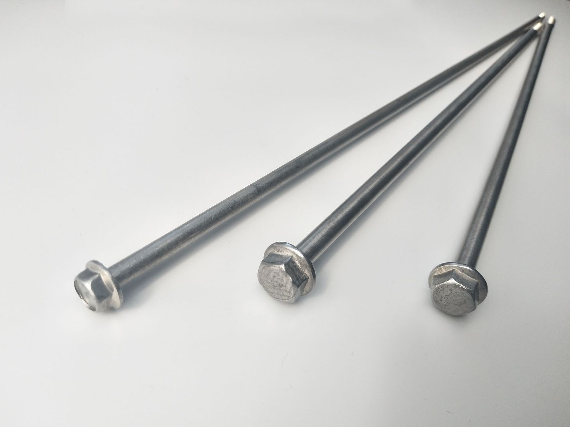 生产不锈钢法兰面特超长加长螺丝螺栓杆六角带齿新能源专用m6m8