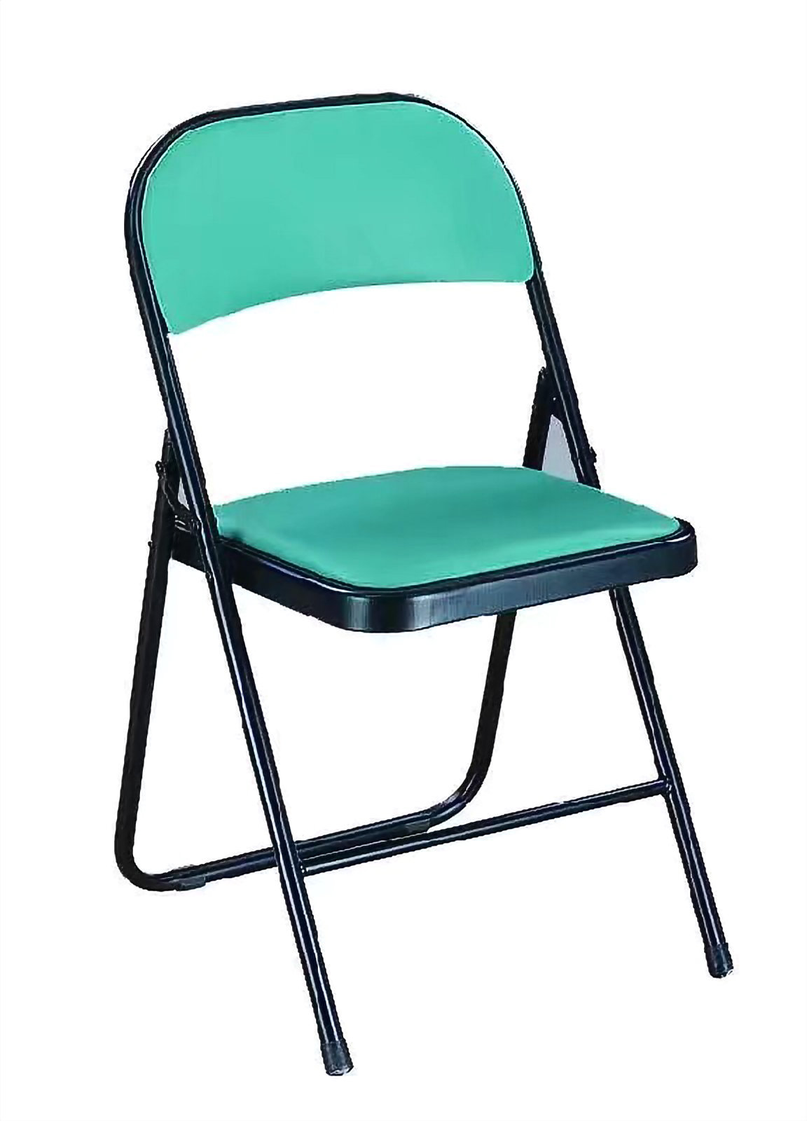 厂家直销 平安折叠椅 桥牌椅 u型腿折叠椅 皮革折叠椅加工