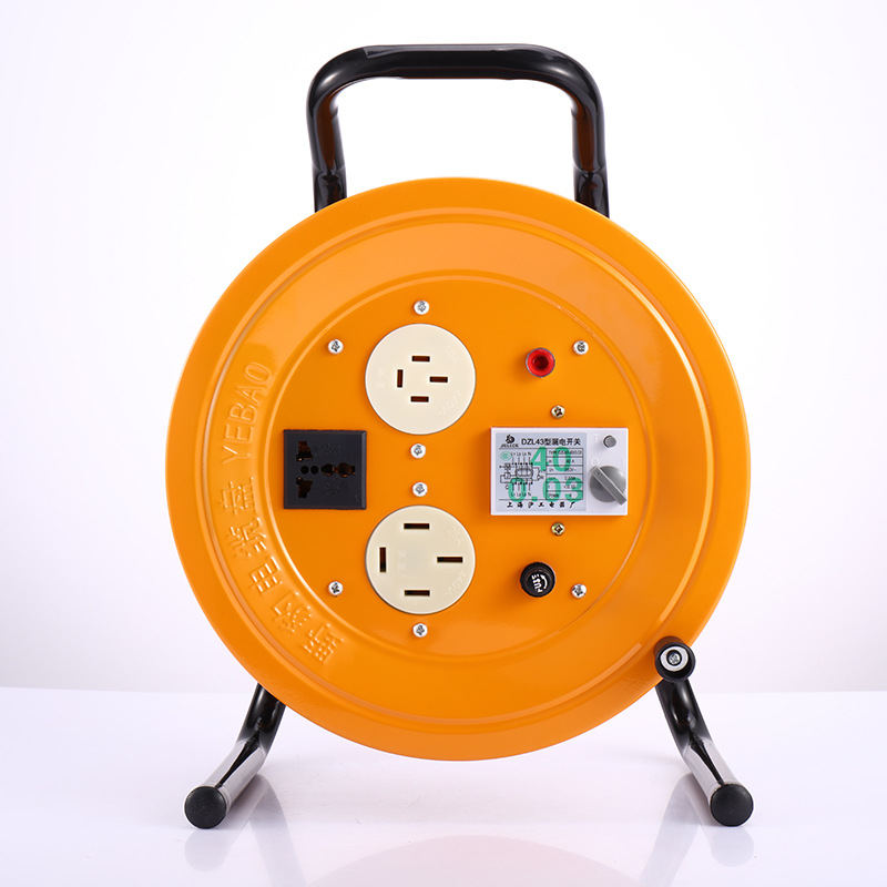 野豹三角架380v/300型号p-ct移动电缆盘 移动电源盘电缆卷盘