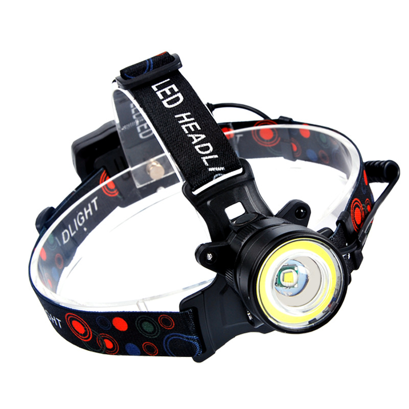 头灯强光充电超亮头戴式3000打猎钓鱼夜钓感应矿灯led电筒米户外