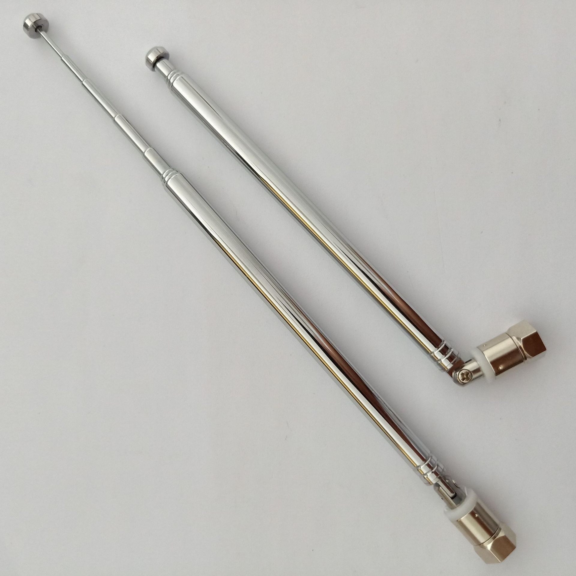 八节英制f头dab收音机拉杆天线数码收音高清音质天线